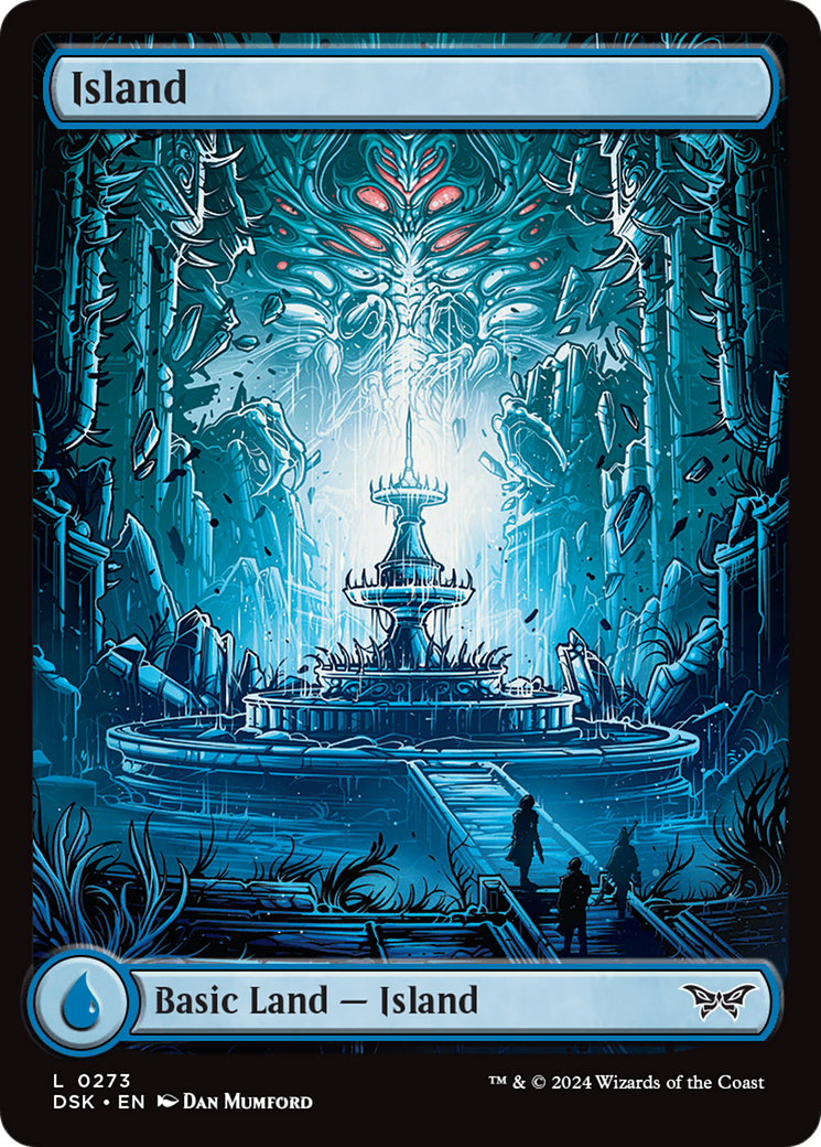 Island (273) - Full Art [Duskmourn: House of Horror] | Jack's On Queen