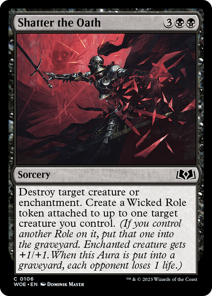 Shatter the Oath [Wilds of Eldraine] | Jack's On Queen