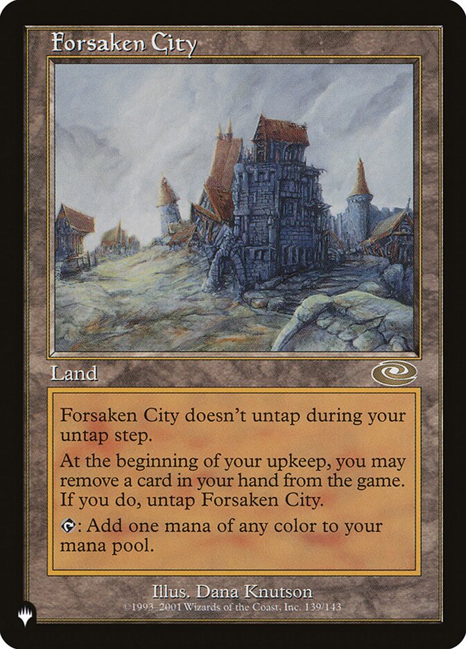 Forsaken City [The List] | Jack's On Queen