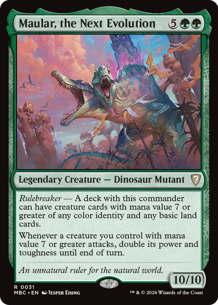 Maular, the Next Evolution [Mystery Booster: Commander Edition] | Jack's On Queen