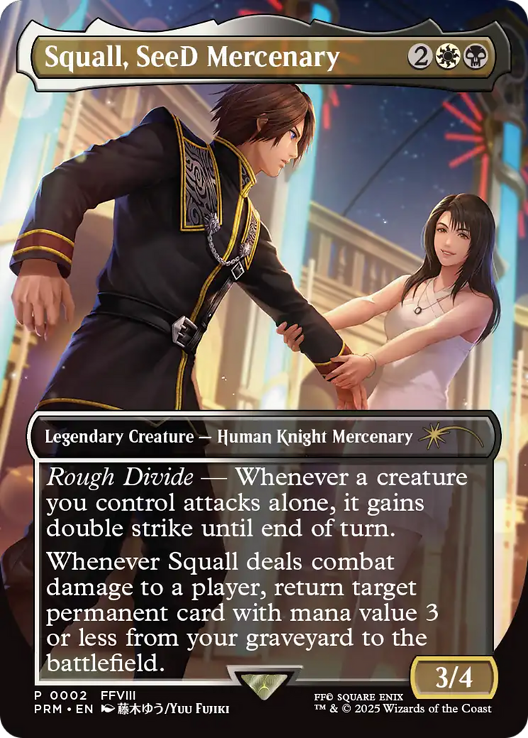 Squall, SeeD Mercenary [Standard Showdown Promos] | Jack's On Queen