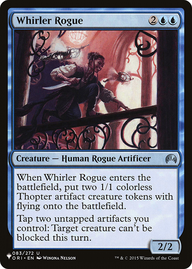 Whirler Rogue [The List Reprints] | Jack's On Queen