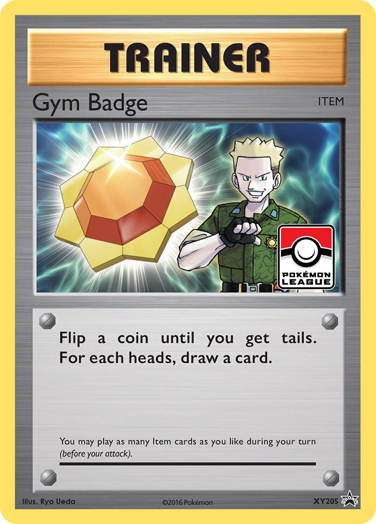 Gym Badge (XY205) (Lt. Surge) [XY: Black Star Promos] | Jack's On Queen