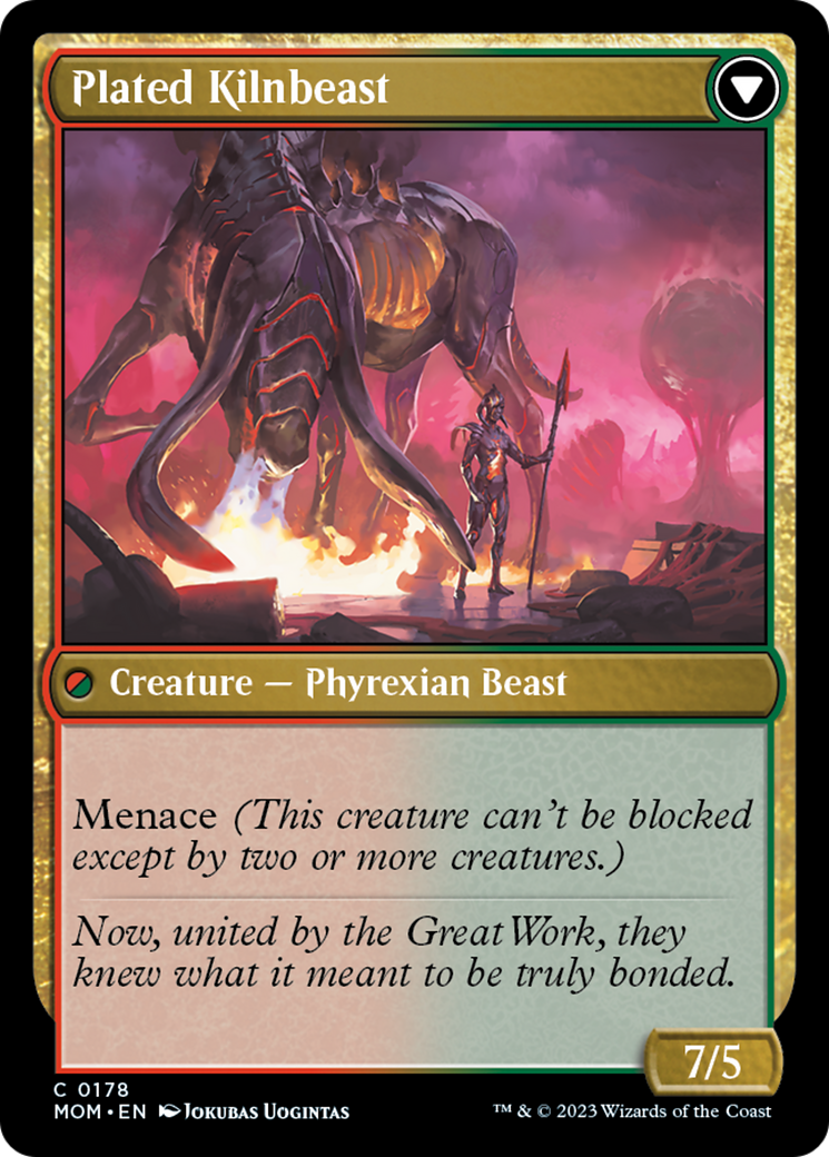 Bonded Herdbeast // Plated Kilnbeast [March of the Machine] | Jack's On Queen