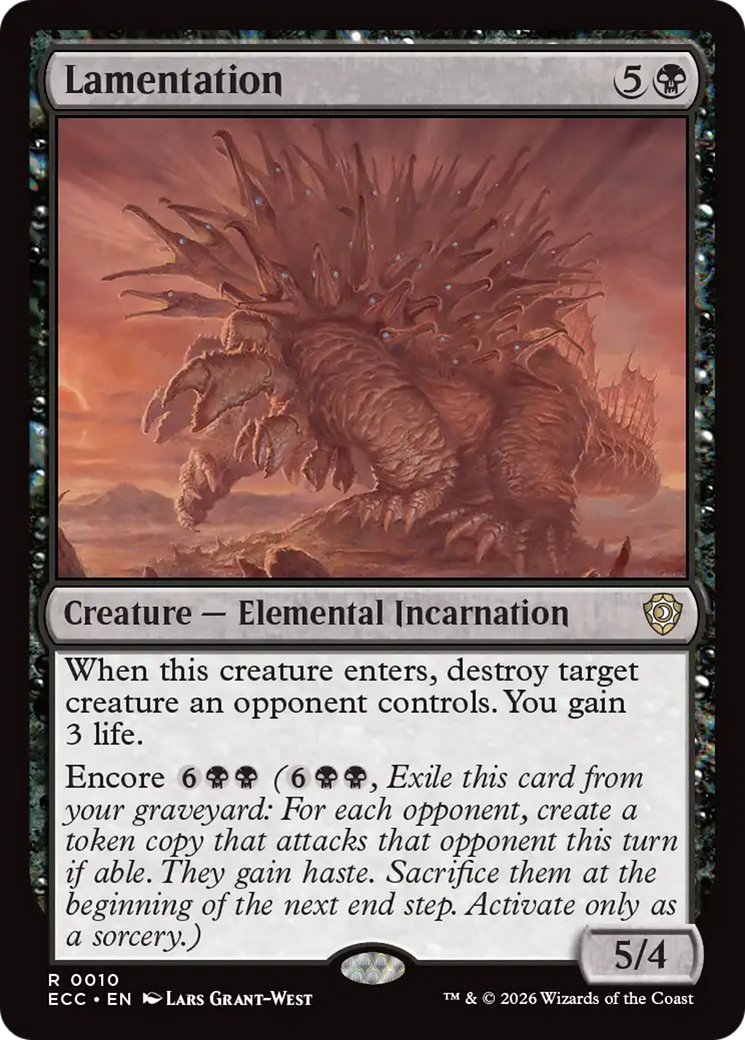 Lamentation [Lorwyn Eclipsed Commander] | Jack's On Queen