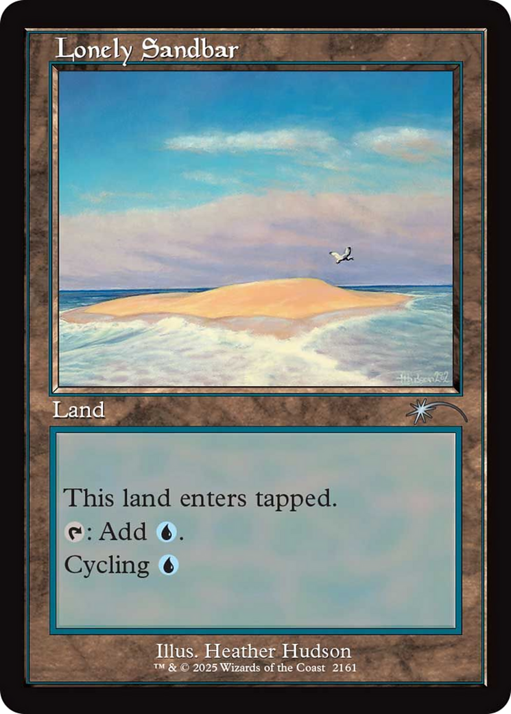Lonely Sandbar (Retro Frame) [Secret Lair Drop Series] | Jack's On Queen