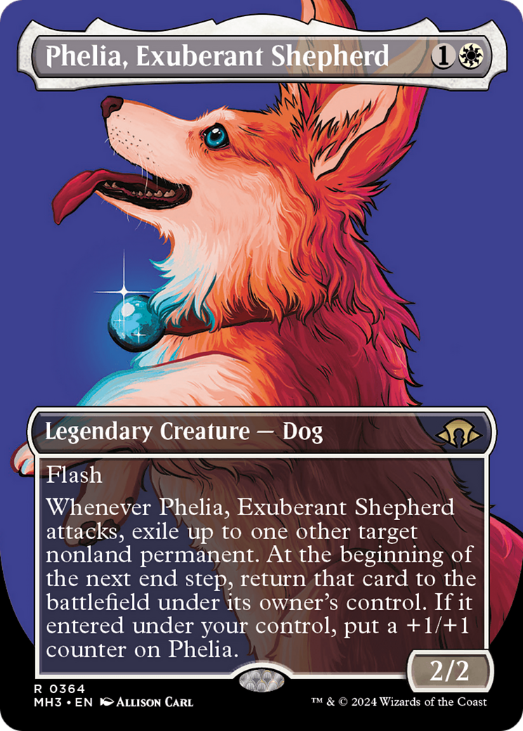 Phelia, Exuberant Shepherd (Borderless) [Modern Horizons 3] | Jack's On Queen