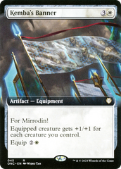 Kemba's Banner (Extended Art) [Phyrexia: All Will Be One Commander] | Jack's On Queen