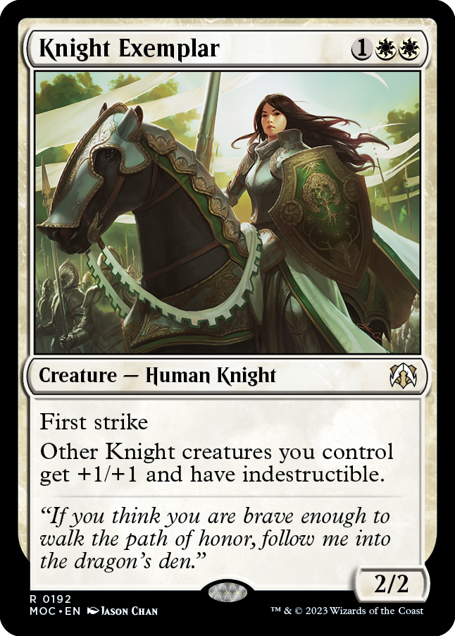 Knight Exemplar [March of the Machine Commander] | Jack's On Queen