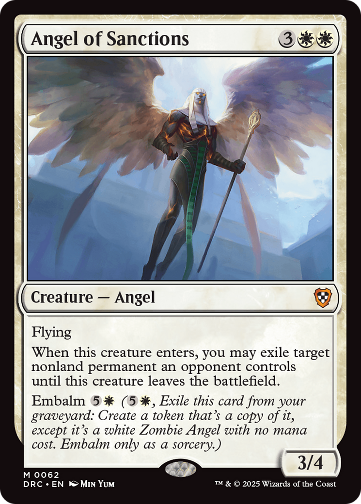 Angel of Sanctions [Aetherdrift Commander] | Jack's On Queen
