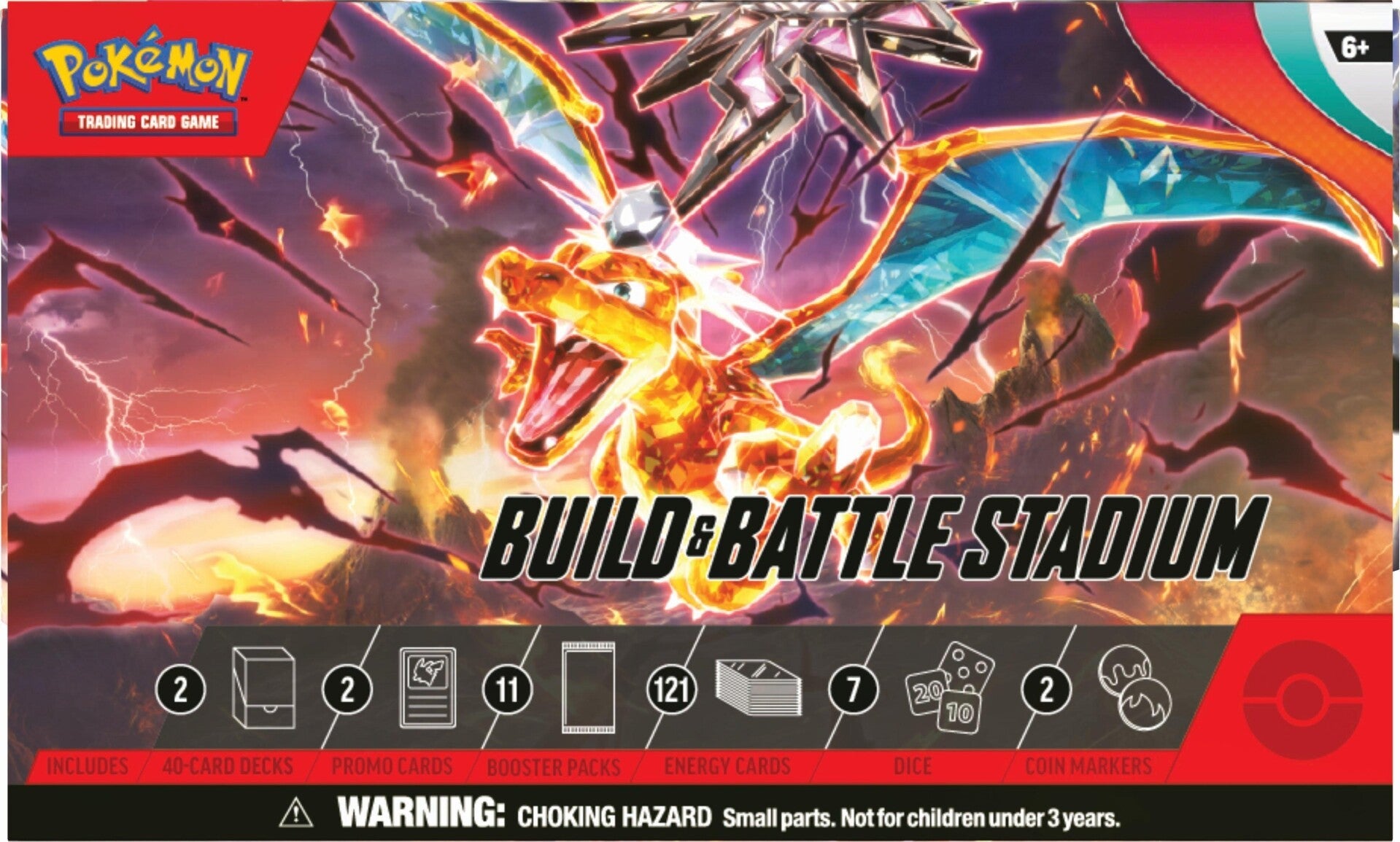 Scarlet & Violet: Obsidian Flames - Build & Battle Stadium | Jack's On Queen
