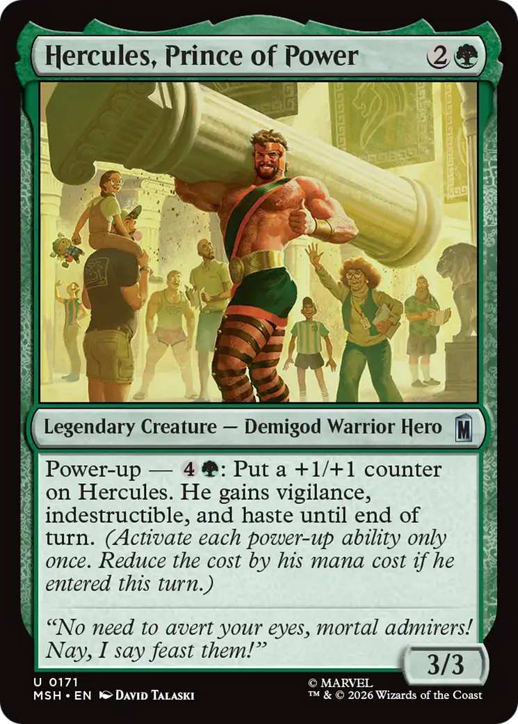 Hercules, Prince of Power [Marvel Super Heroes] | Jack's On Queen