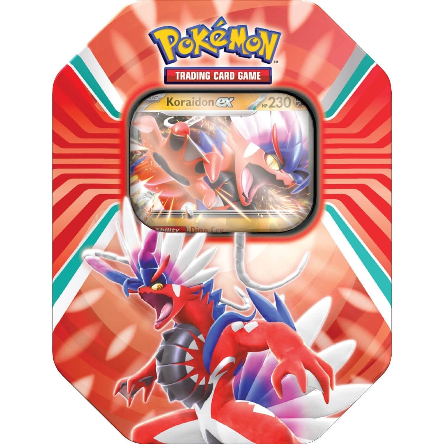 Paldea Legends Tins (Koraidon ex) (International Version) | Jack's On Queen