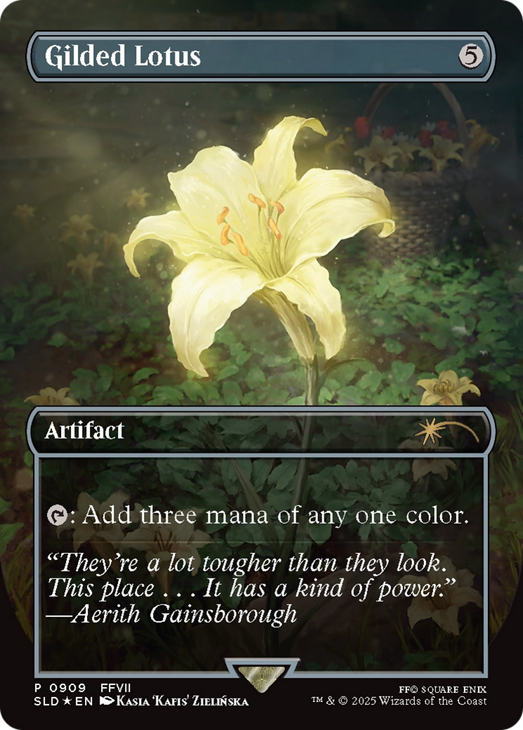 Gilded Lotus (Rainbow Foil) (909) [Secret Lair Drop Series] | Jack's On Queen