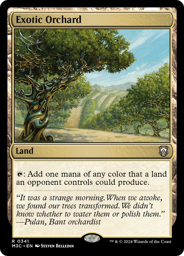 Exotic Orchard (Ripple Foil) [Modern Horizons 3 Commander] | Jack's On Queen