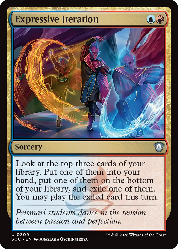 Expressive Iteration [Secrets of Strixhaven Commander] | Jack's On Queen