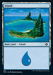 Island (483) (Foil Etched) [Modern Horizons 2] | Jack's On Queen