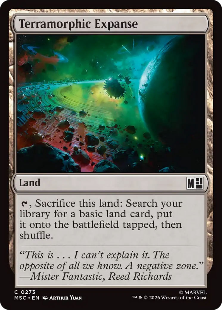 Terramorphic Expanse (0273) [Marvel Super Heroes Commander] | Jack's On Queen