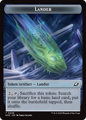 Beast (0006) // Lander Double-Sided Token [Edge of Eternities Tokens] | Jack's On Queen