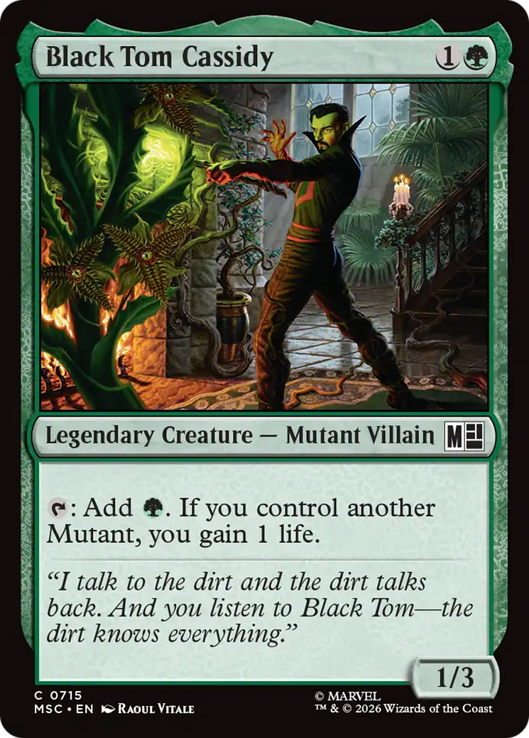 Black Tom Cassidy [Marvel Super Heroes Commander] | Jack's On Queen