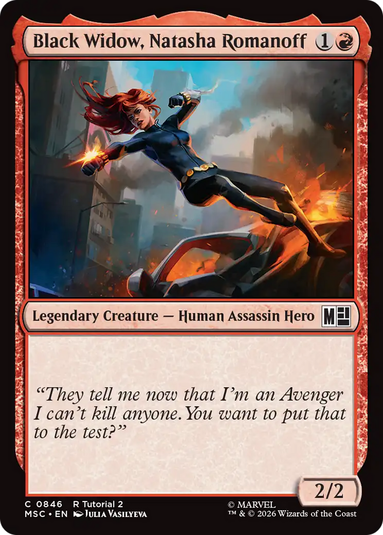 Black Widow, Natasha Romanoff [Marvel Super Heroes Commander] | Jack's On Queen