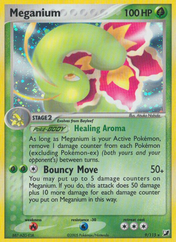 Meganium (9/115) (Theme Deck Exclusive) [EX: Unseen Forces] | Jack's On Queen