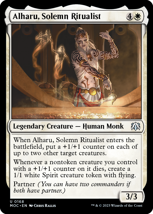 Alharu, Solemn Ritualist [March of the Machine Commander] | Jack's On Queen