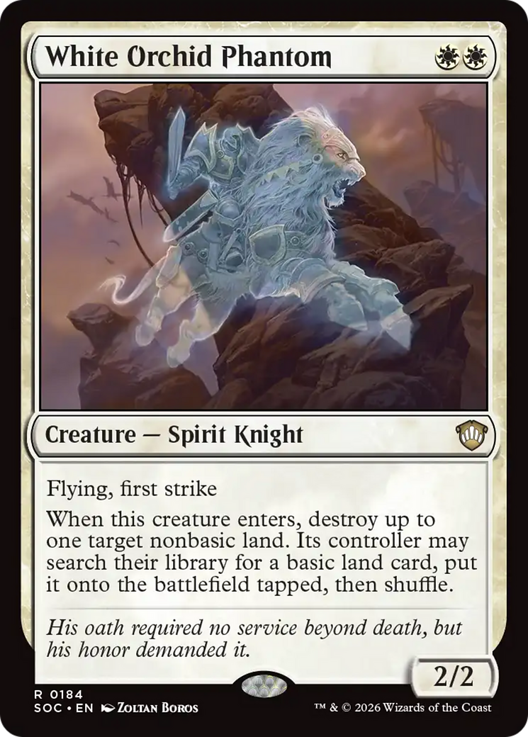 White Orchid Phantom [Secrets of Strixhaven Commander] | Jack's On Queen