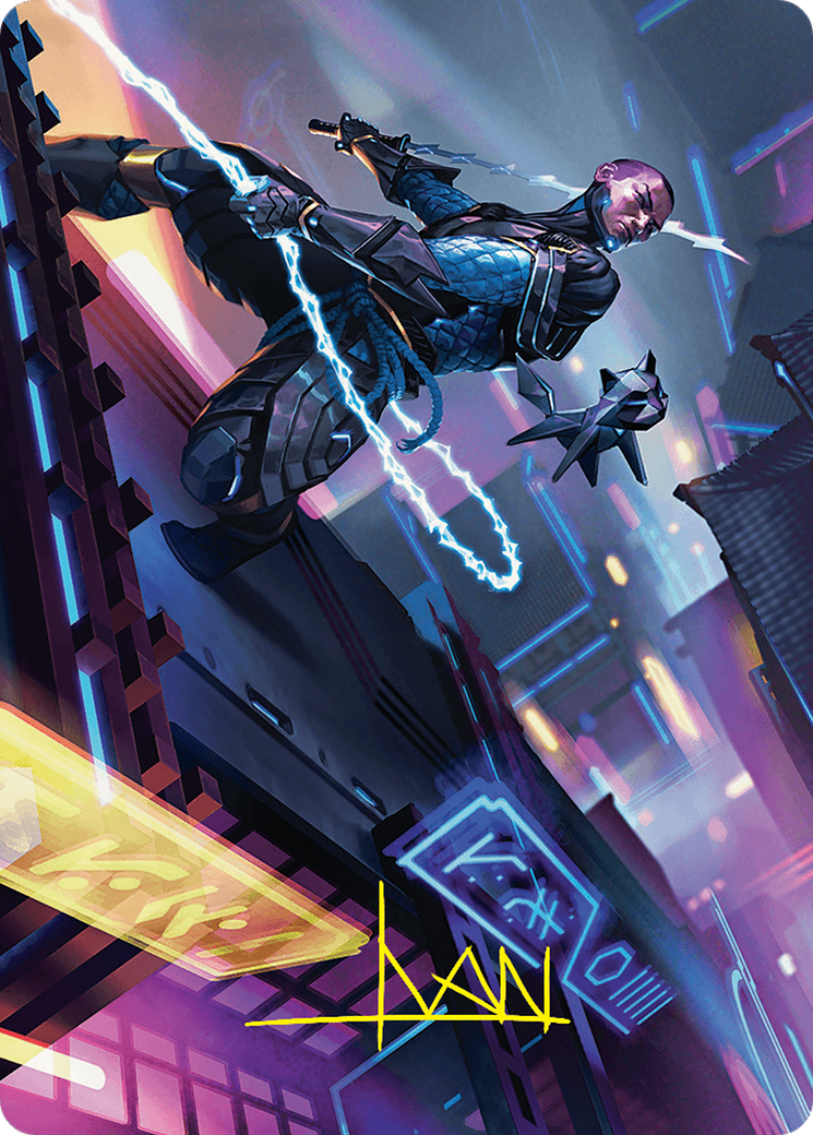 Kiora, the Rising Tide Art Card (30/54) (Gold-Stamped Signature) [Foundations Art Series] | Jack's On Queen