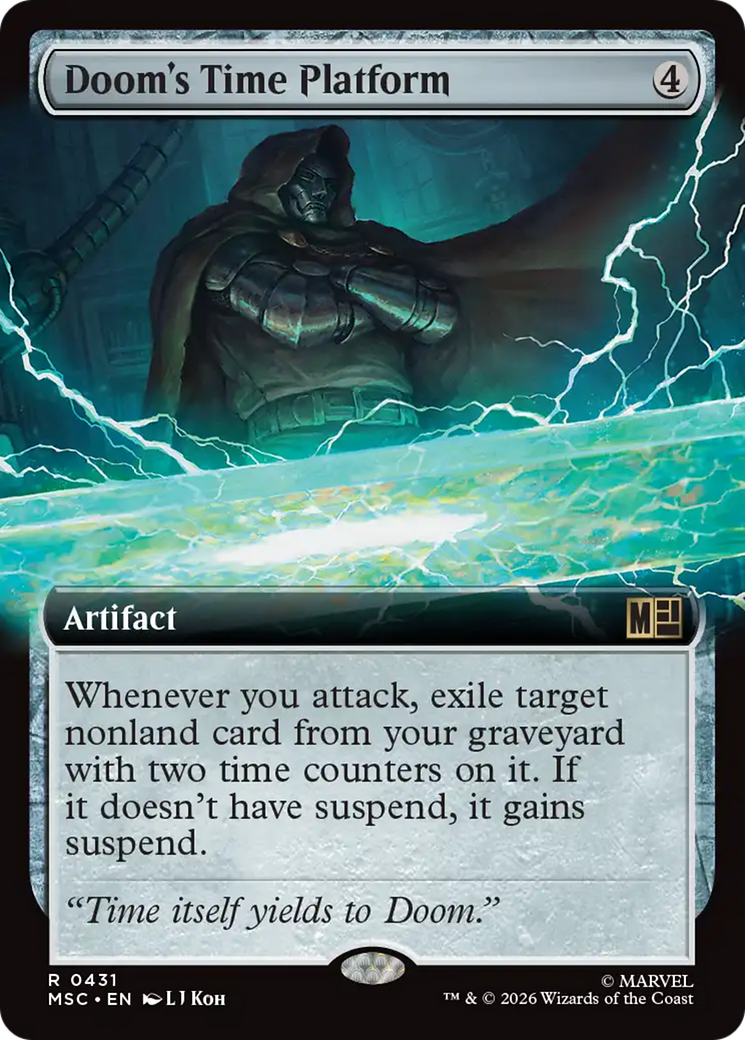 Doom's Time Platform (Extended Art) [Marvel Super Heroes Commander] | Jack's On Queen