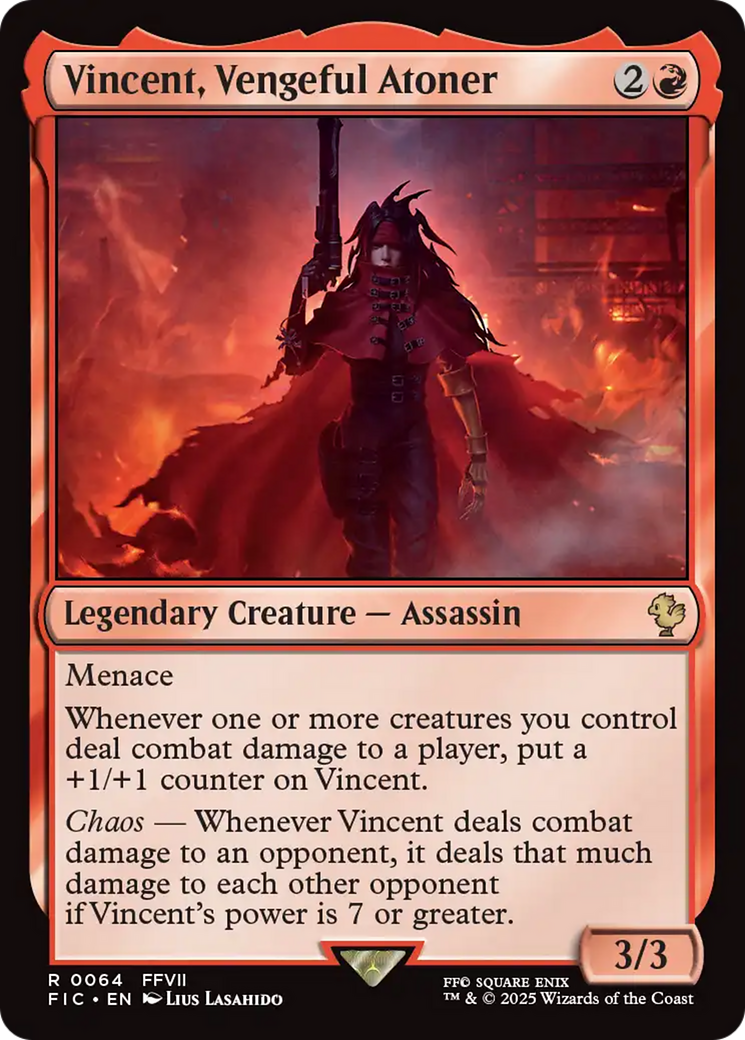 Vincent, Vengeful Atoner [FINAL FANTASY Commander] | Jack's On Queen