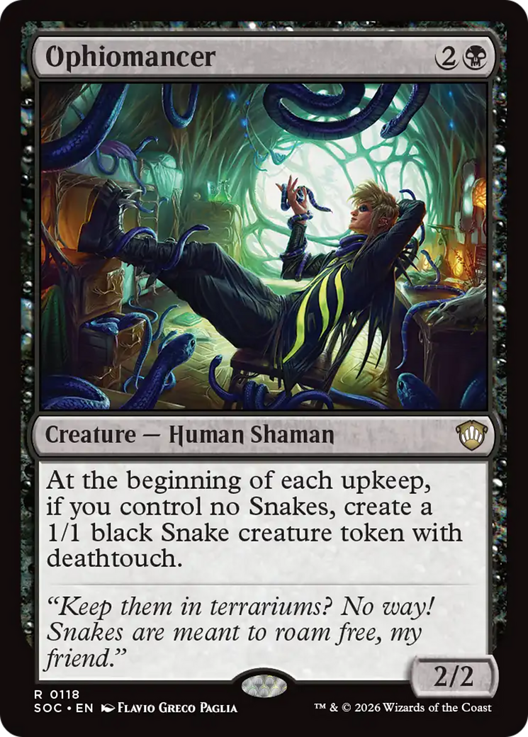 Ophiomancer [Secrets of Strixhaven Commander] | Jack's On Queen