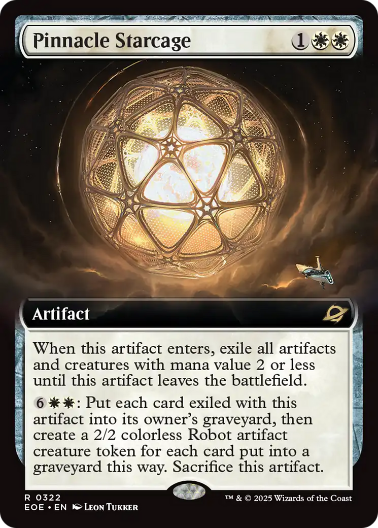 Pinnacle Starcage (Extended Art) [Edge of Eternities] | Jack's On Queen