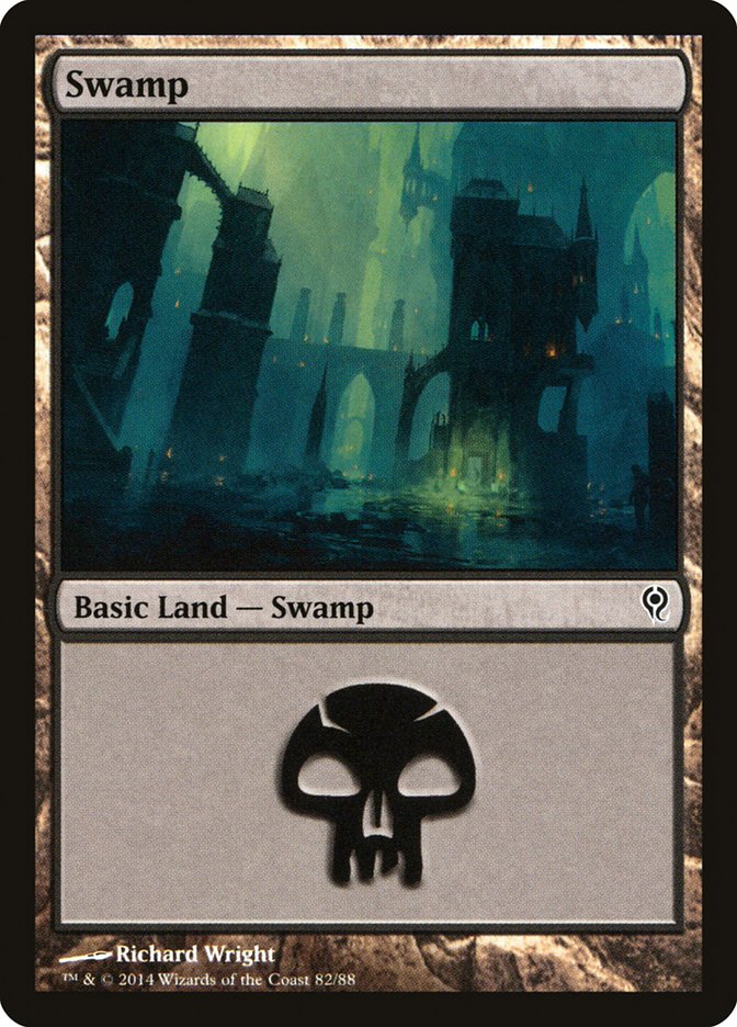 Swamp (82) [Duel Decks: Jace vs. Vraska] | Jack's On Queen