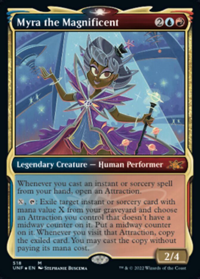 Myra the Magnificent (Showcase) (Galaxy Foil) [Unfinity] | Jack's On Queen