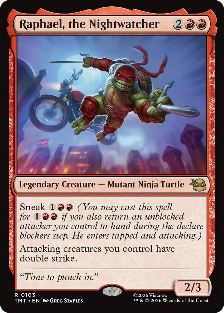 Raphael, the Nightwatcher [Teenage Mutant Ninja Turtles] | Jack's On Queen