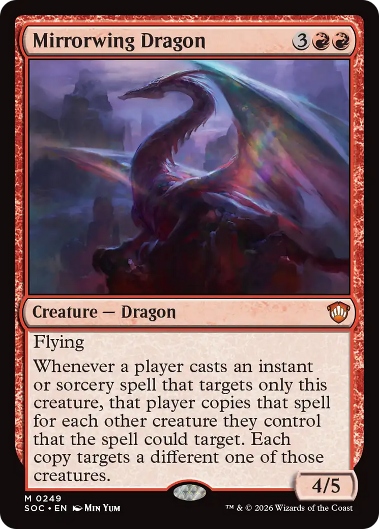 Mirrorwing Dragon [Secrets of Strixhaven Commander] | Jack's On Queen