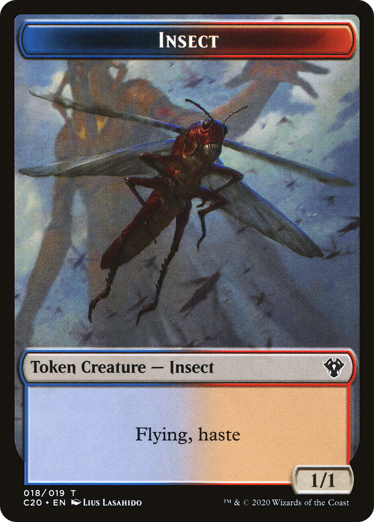 Treasure // Insect Double-Sided Token [Secret Lair: Heads I Win, Tails You Lose Tokens] | Jack's On Queen