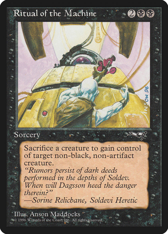 Ritual of the Machine [Alliances] | Jack's On Queen