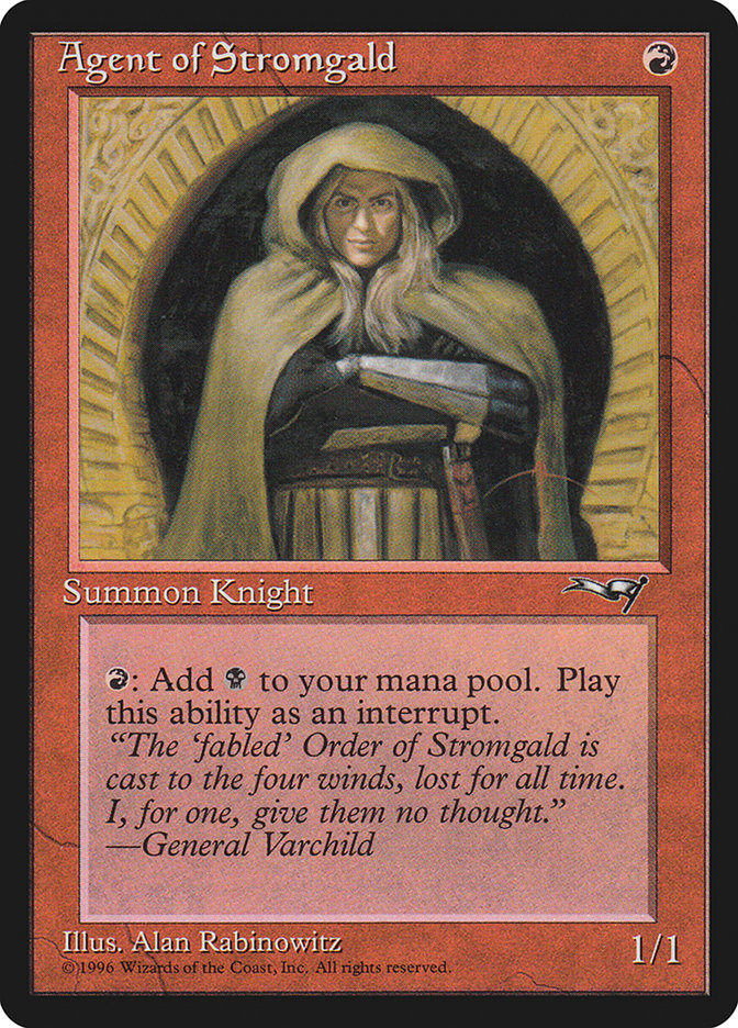 Agent of Stromgald (Arms Crossed) [Alliances] | Jack's On Queen