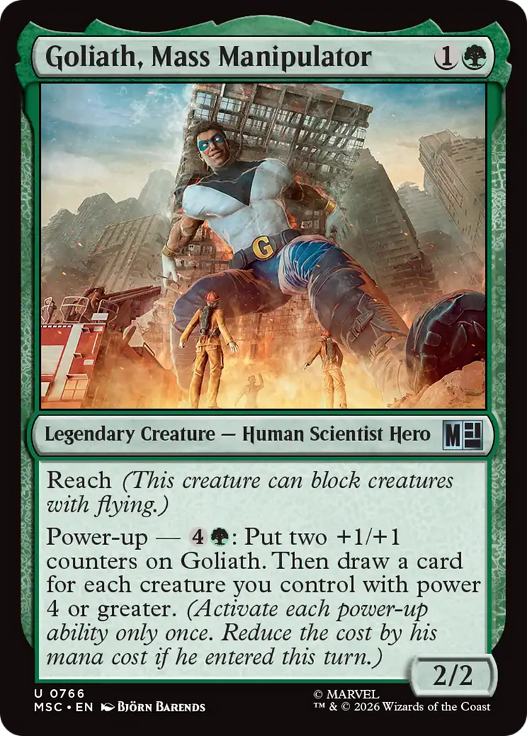 Goliath, Mass Manipulator [Marvel Super Heroes Commander] | Jack's On Queen