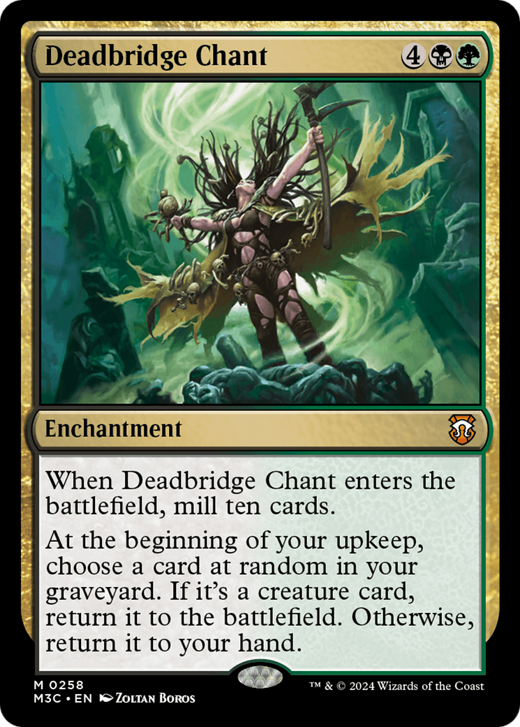 Deadbridge Chant [Modern Horizons 3 Commander] | Jack's On Queen