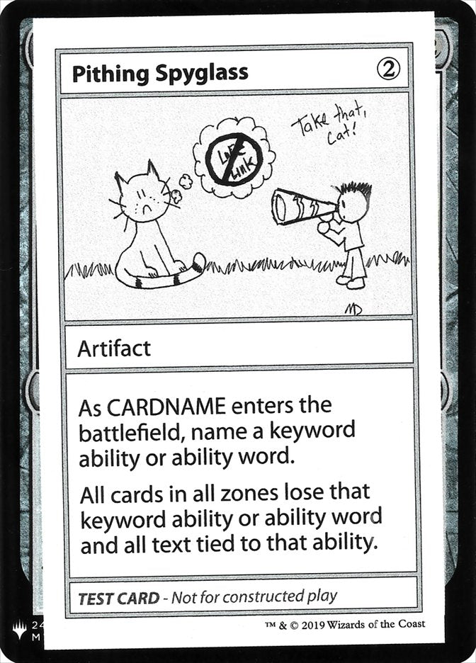Pithing Spyglass [Mystery Booster Playtest Cards] | Jack's On Queen