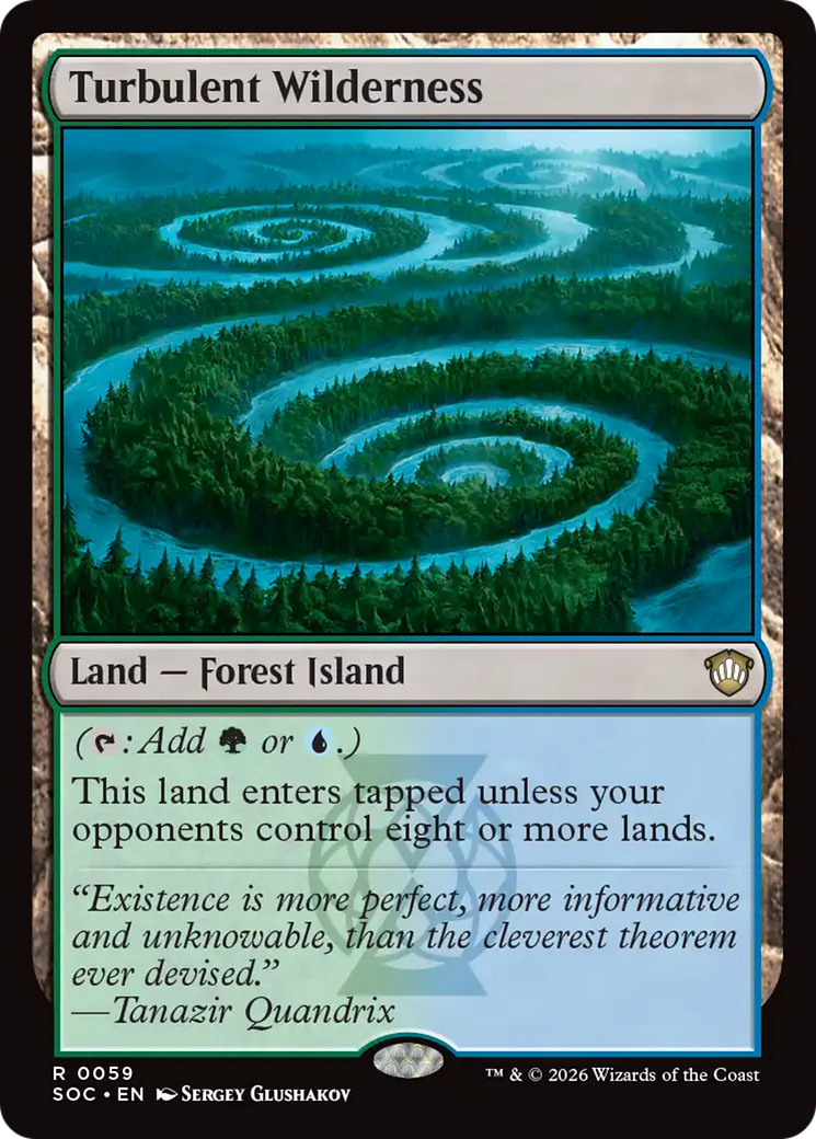 Turbulent Wilderness [Secrets of Strixhaven Commander] | Jack's On Queen