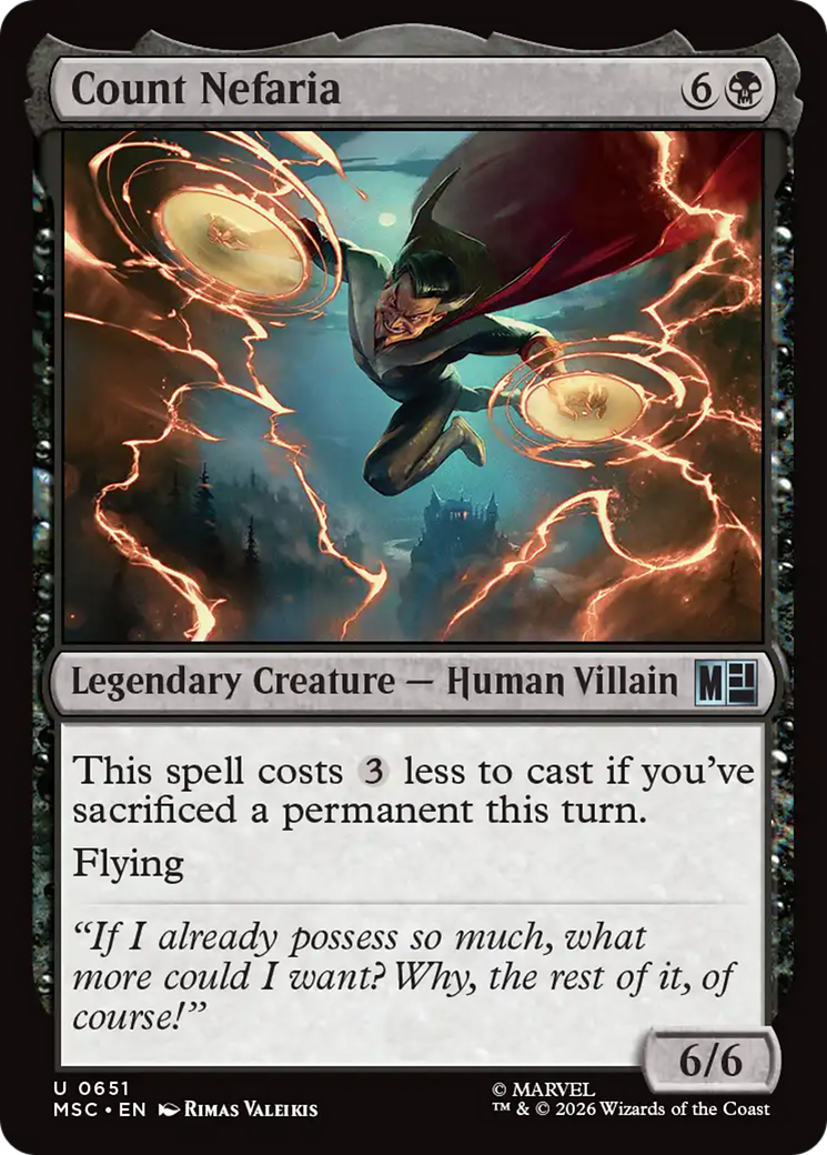 Count Nefaria [Marvel Super Heroes Commander] | Jack's On Queen