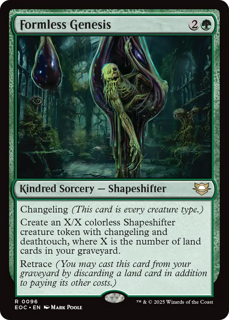 Formless Genesis [Edge of Eternities Commander] | Jack's On Queen