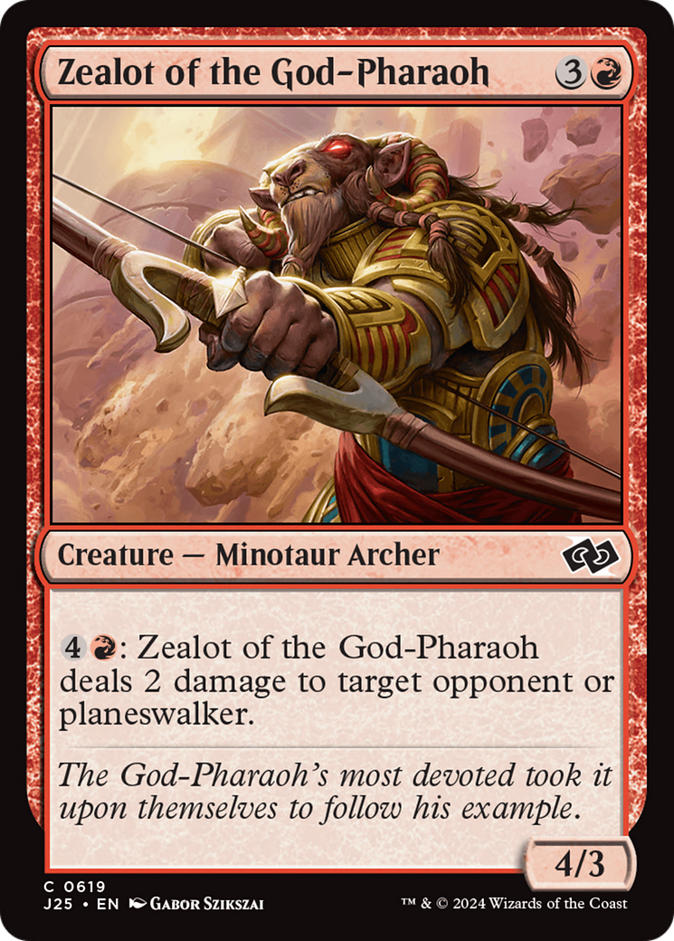 Zealot of the God-Pharaoh [Foundations Jumpstart] | Jack's On Queen