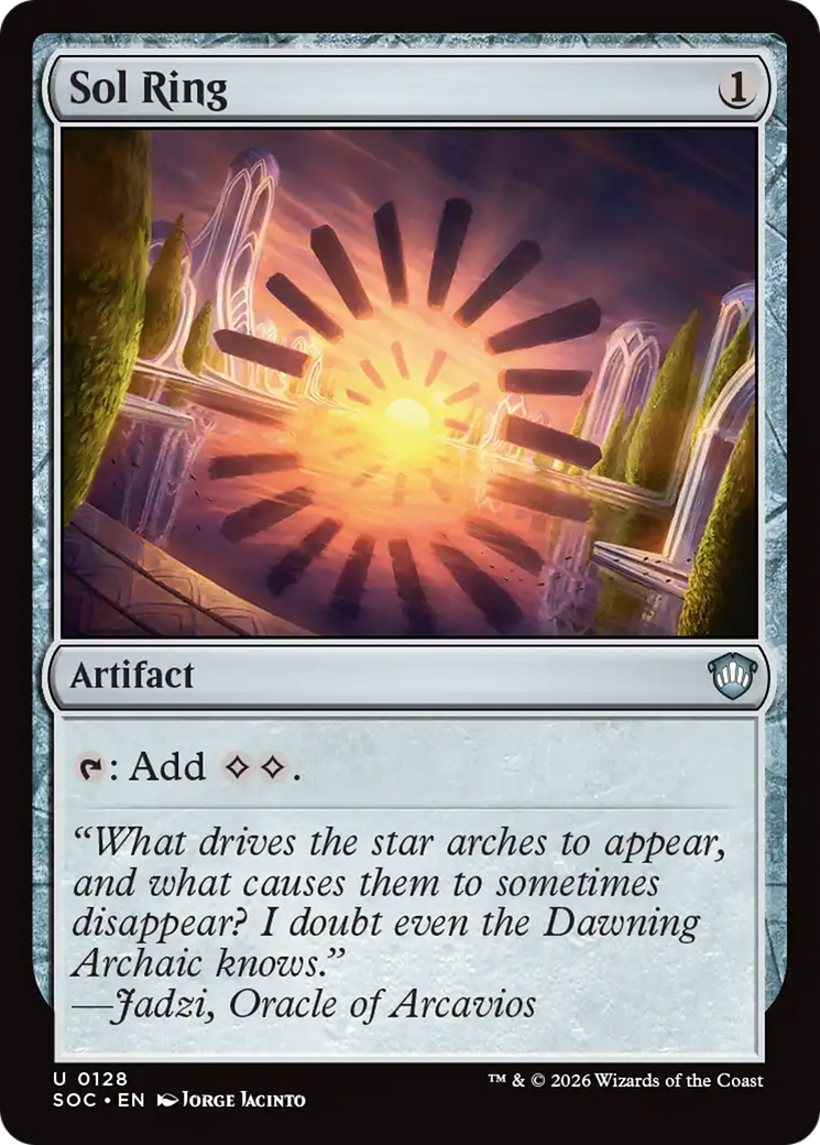 Sol Ring [Secrets of Strixhaven Commander] | Jack's On Queen