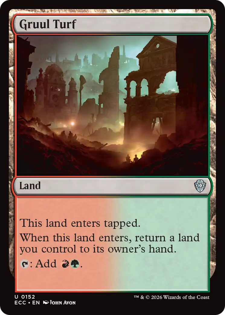 Gruul Turf [Lorwyn Eclipsed Commander] | Jack's On Queen