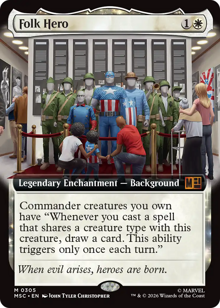 Folk Hero (Extended Art) [Marvel Super Heroes Commander] | Jack's On Queen